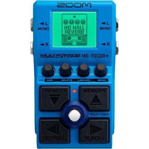[관부가세포함] Zoom MS-70CDR+ MultiStomp Chorus/Delay/Reverb Pedal - 8월초 입고