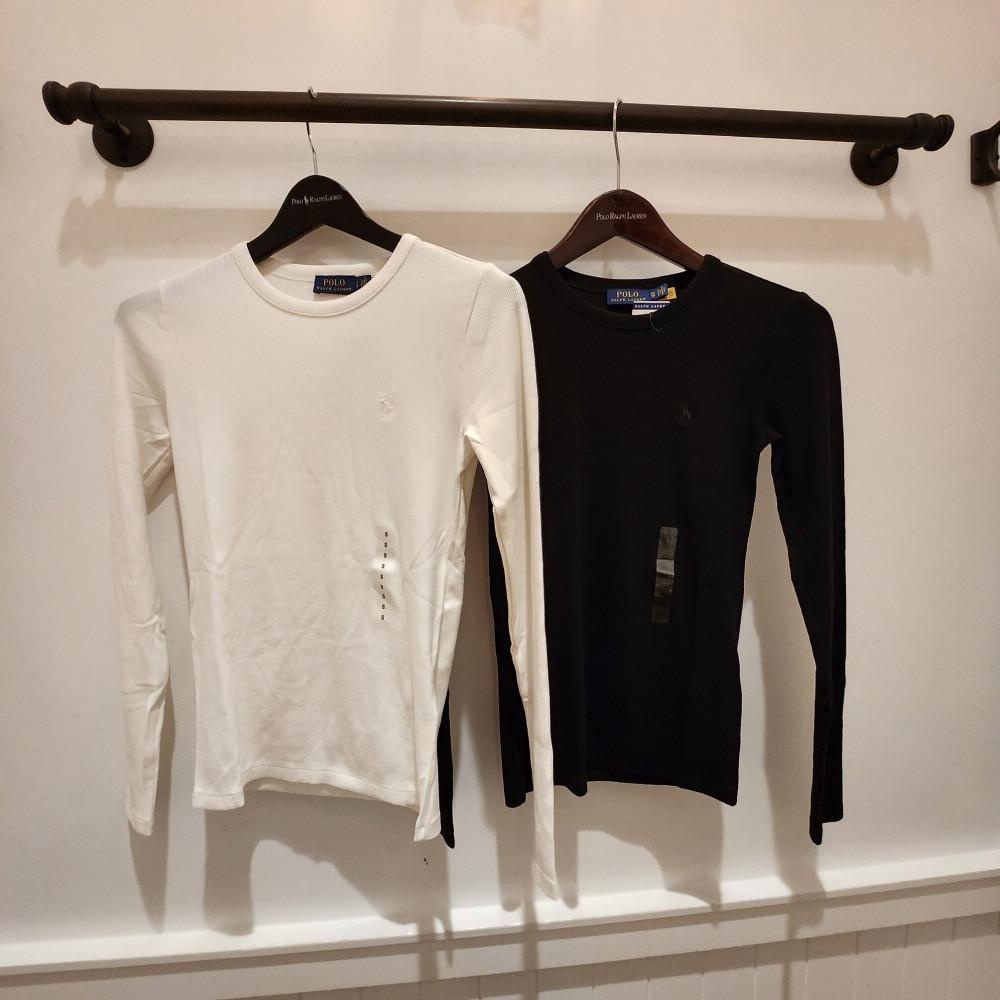 폴로 랄프로렌 우먼 모달 긴팔 티셔츠 Polo Ralph Lauren Women's Stretch Long Sleeve Sweater