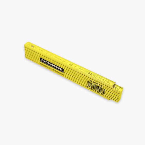 DUX Folding Ruler Yellow