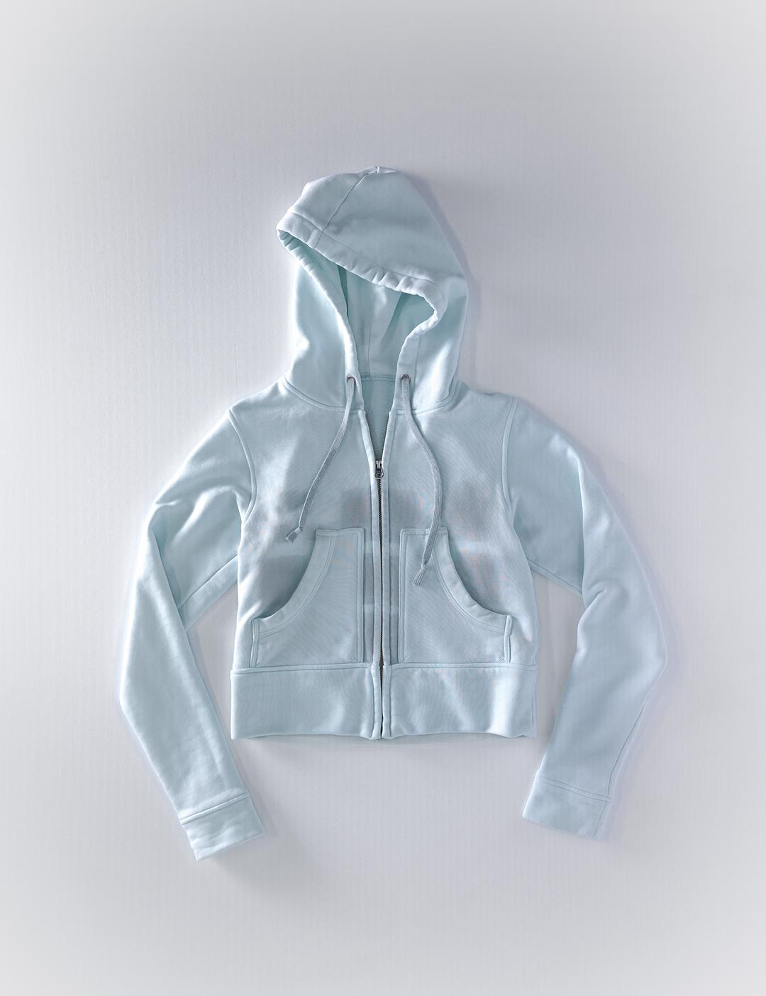 Shadow zip hoodie (ice)