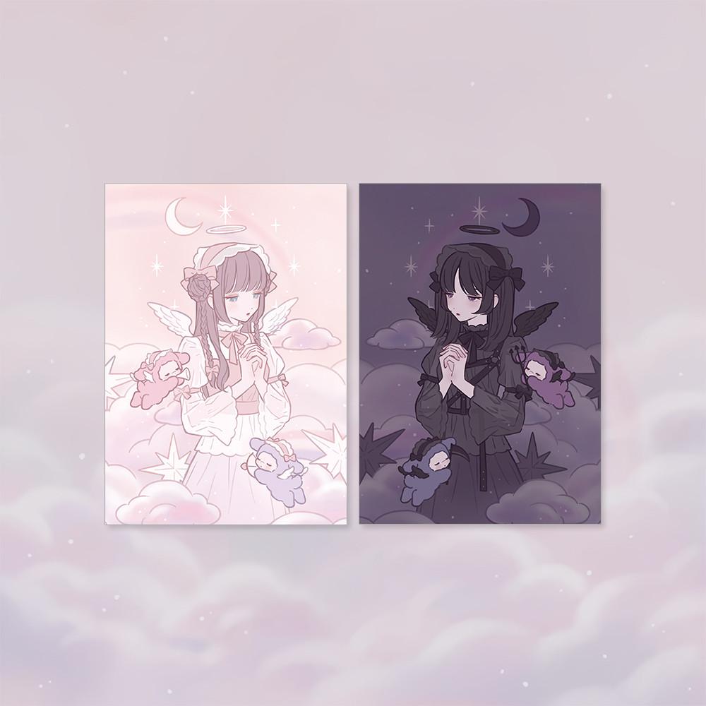 오로라 엔젤 엽서 (2종)