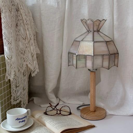 스테인드글라스 10각 영롱빛 스탠드조명 홈인테리어