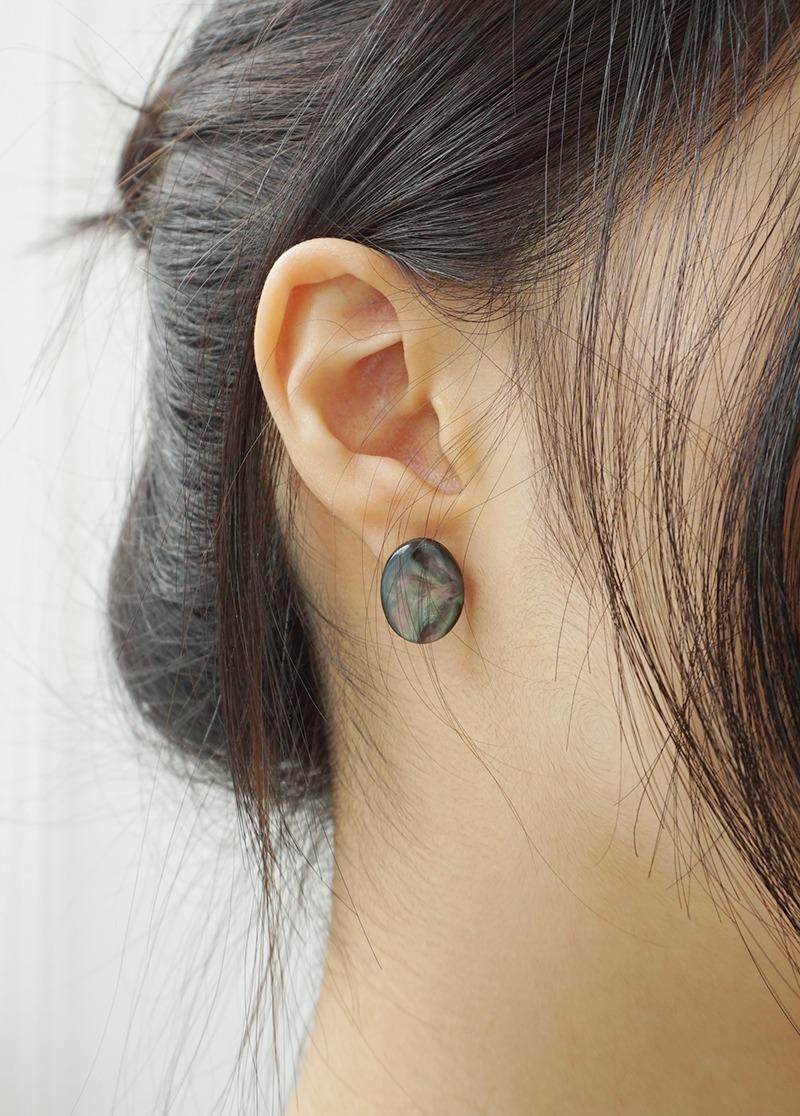 [E280]mirror ball earring/귀걸이 미니멀귀걸이 포인트귀걸이 시선