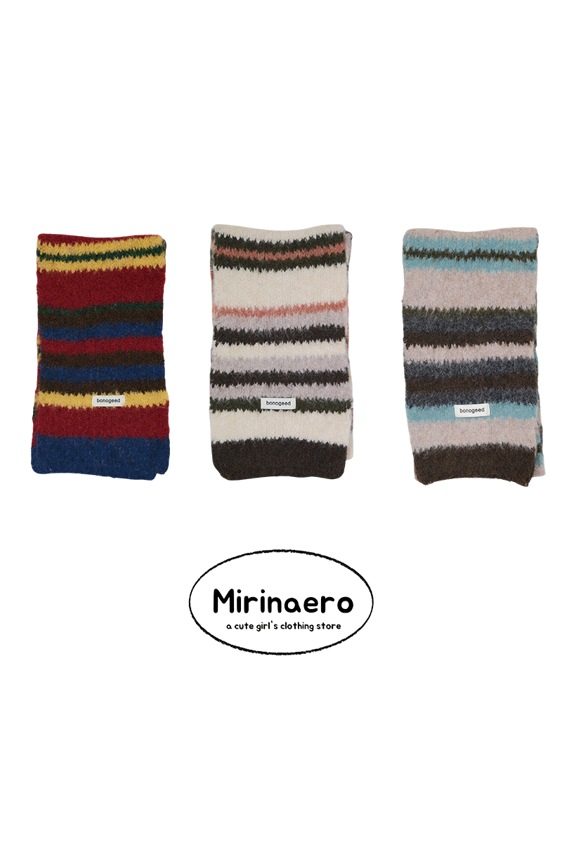 텐더 스트라이프 머플러