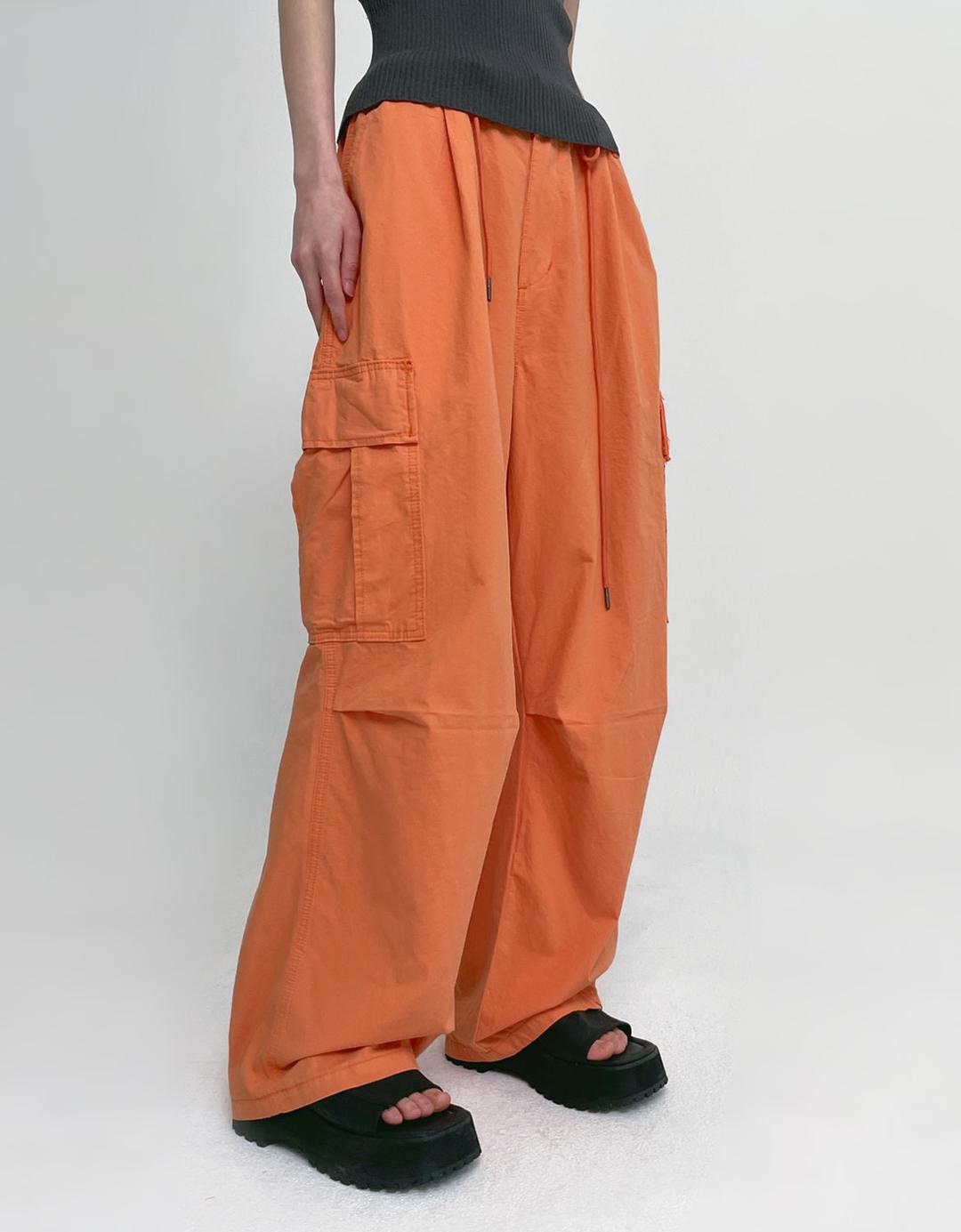 뉴셀 카고 와이드팬츠 *