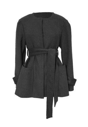 벨스 울 자켓 블랙