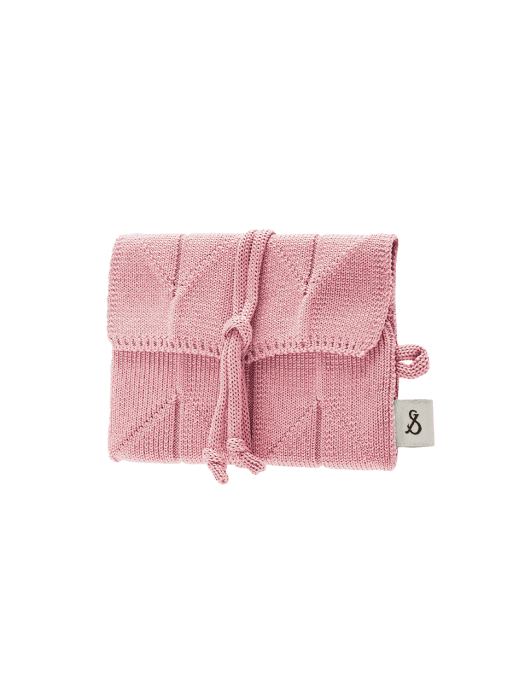 Lucky Pleats Knit Card Wallet (ALL)