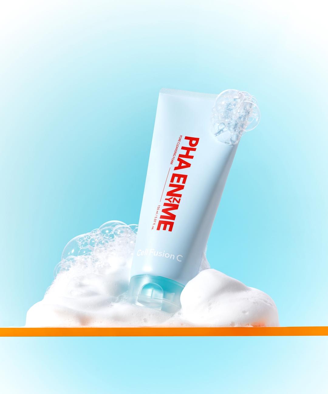 셀퓨전씨 [효소클렌저 5매 추가 증정] 셀퓨전씨 파하 엔자임 모공 클렌징 폼 150ml