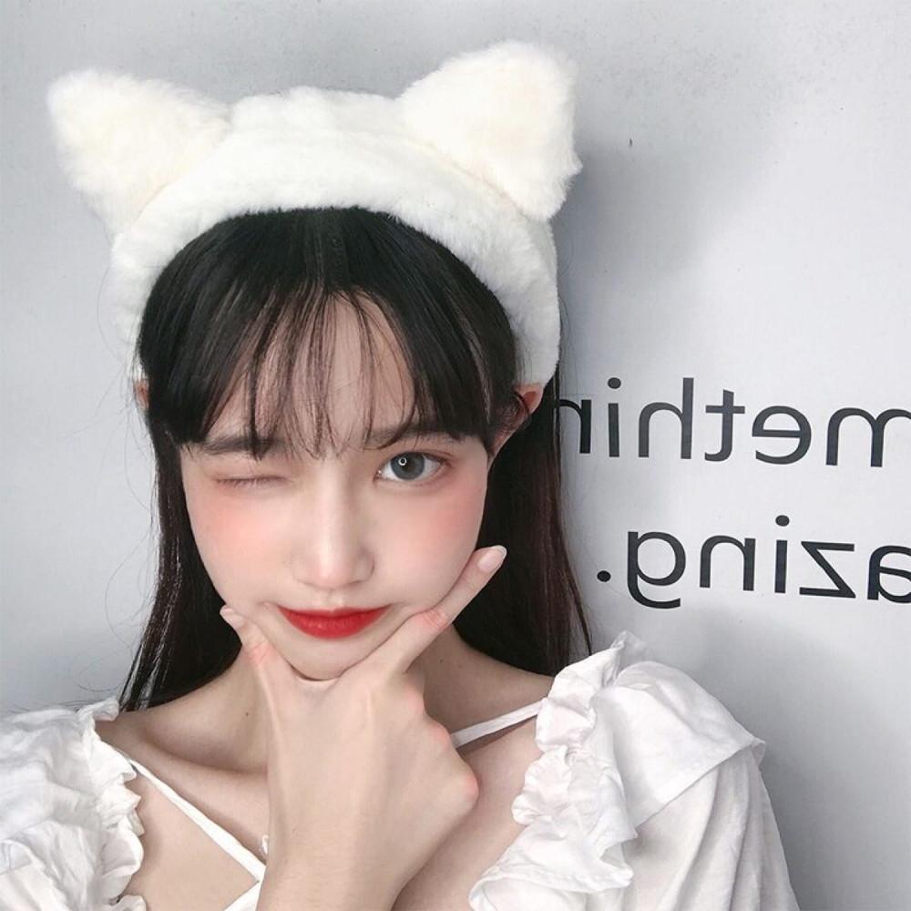 곰머리띠 북극곰 호피곰 동물머리띠 얼굴이 작아보여요 2colors