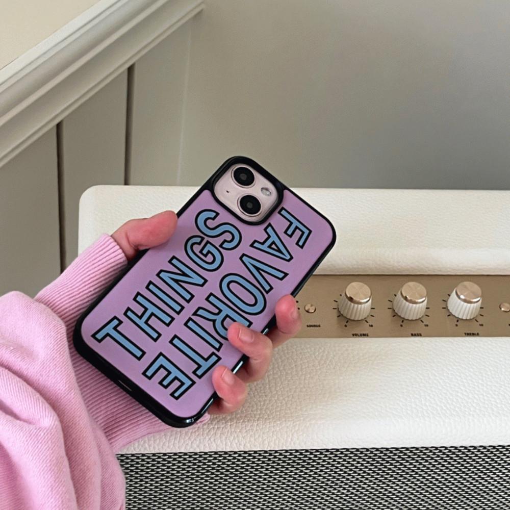 페이보릿띵즈 [에폭시 범퍼 케이스]