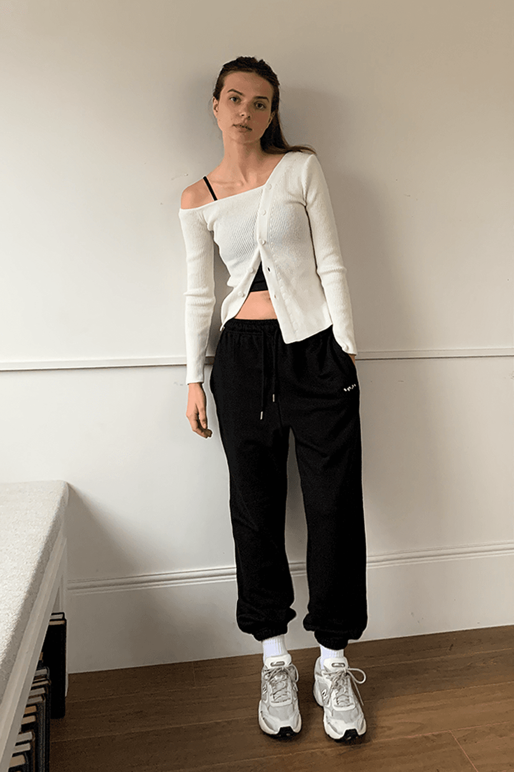 인지액티브 라이트 조거팬츠 블랙