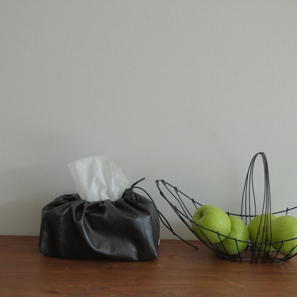 (선물포장) eote faux leather strap 티슈케이스(사각)