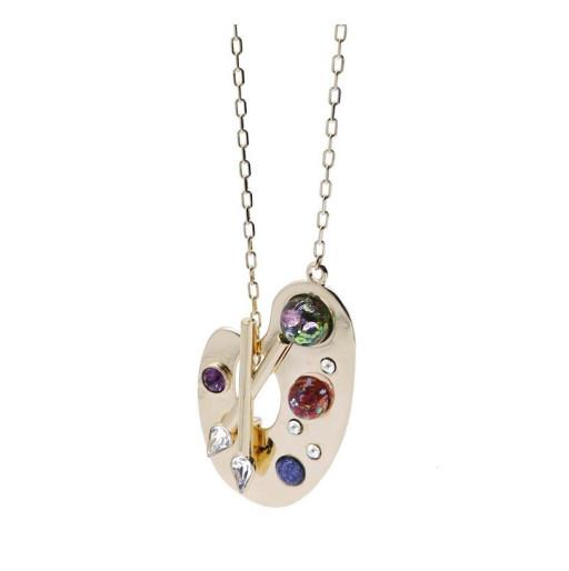 팔레트 스노우볼 목걸이