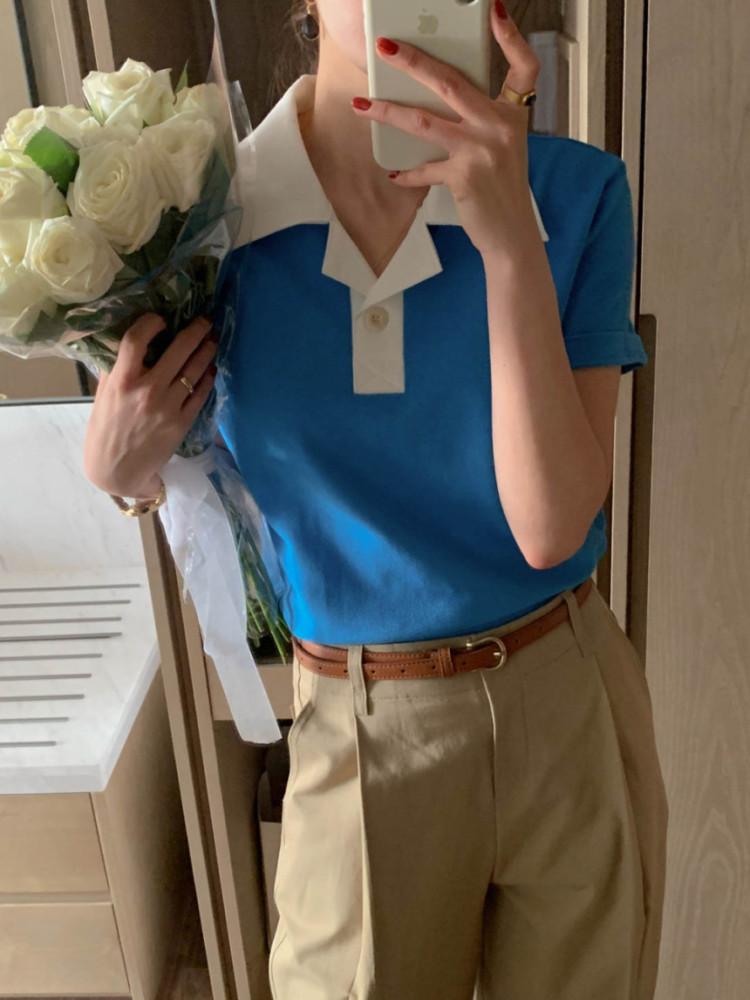 슬로우비 반트 피케 티셔츠