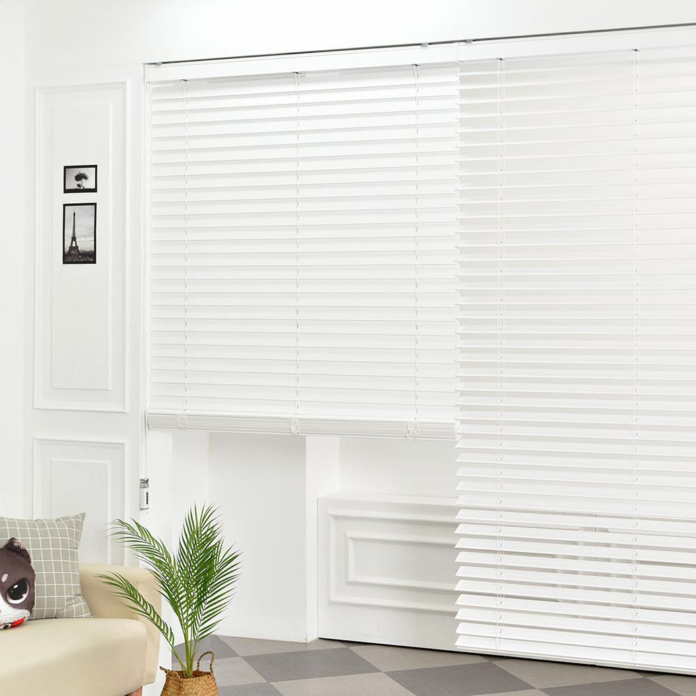 아라크네 화이트 우드블라인드 오동나무 40 x 40