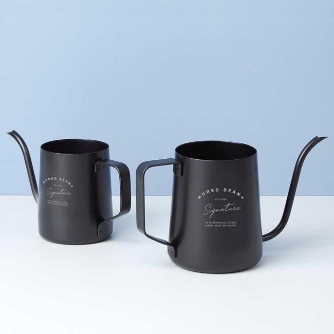 핸드드립 주전자 커피 드립포트 테프론 블랙