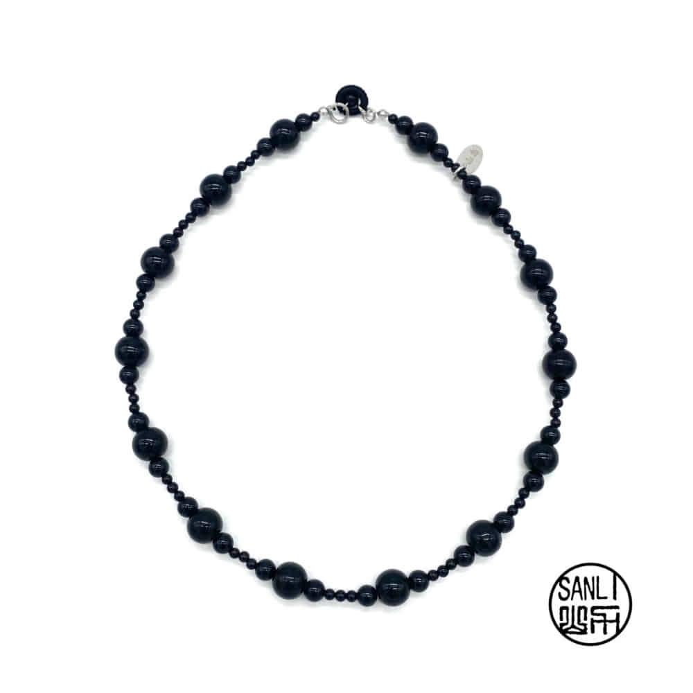 Bubble necklace (black)