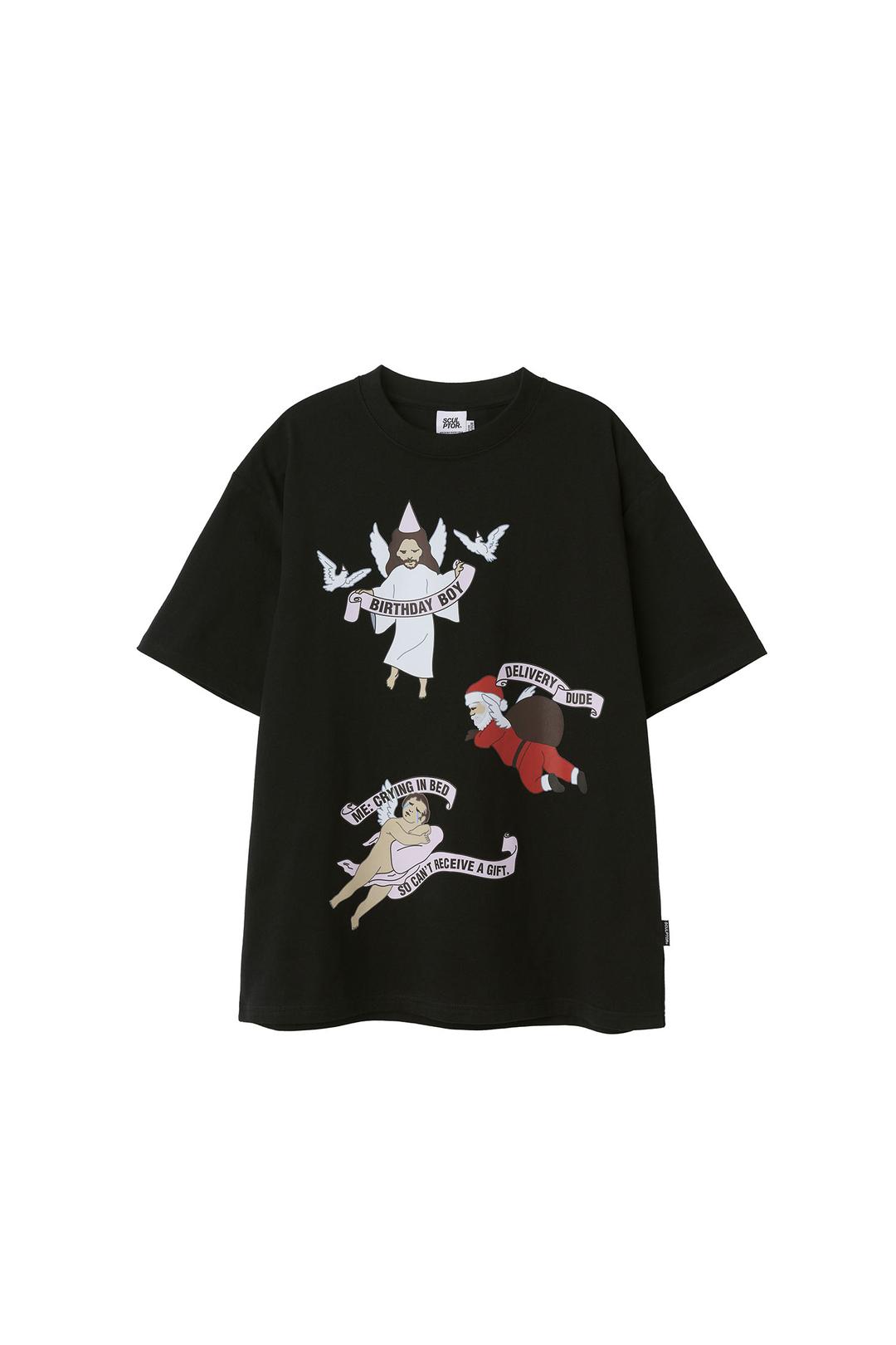 Ugly Christmas Tee Black