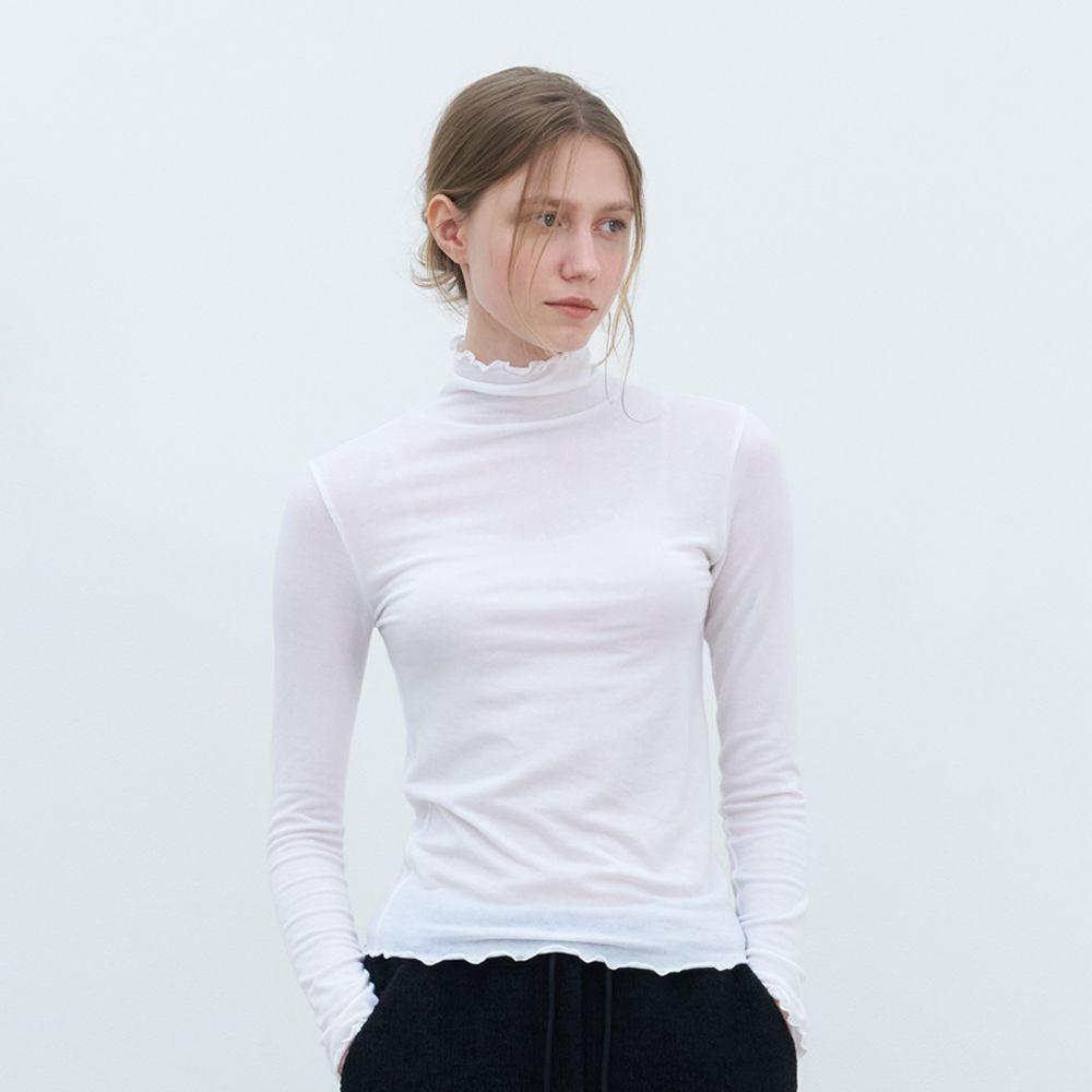 [2차 1/31 예약배송] Turtleneck Top (Ivory)