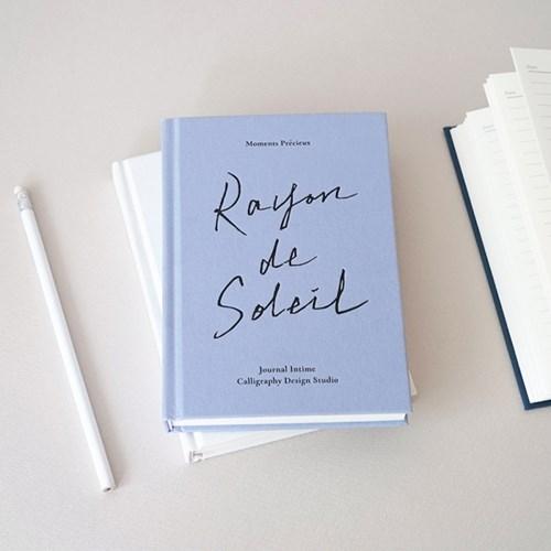 (데일리) Rayon de Soleil 양장 다이어리 - 5 Color