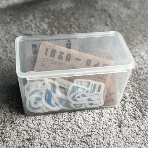 투명한 마테 보관함