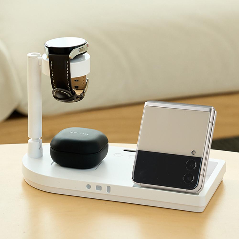 3in1 무선충전기 삼성 갤럭시 워치 6 호환 고속 충전기 디큐브 Sport41