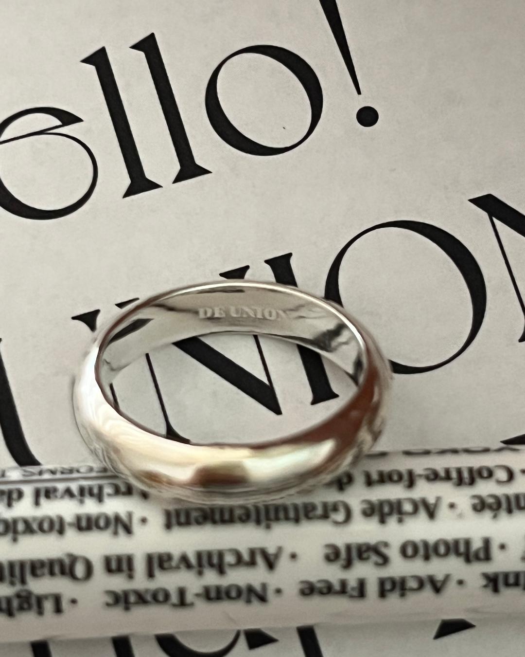 umji pure silver ring