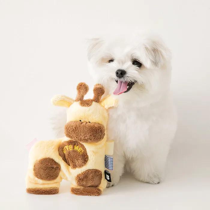 몽당친구들 장난감 - 기린/얼룩소 (바스락/삑삑)