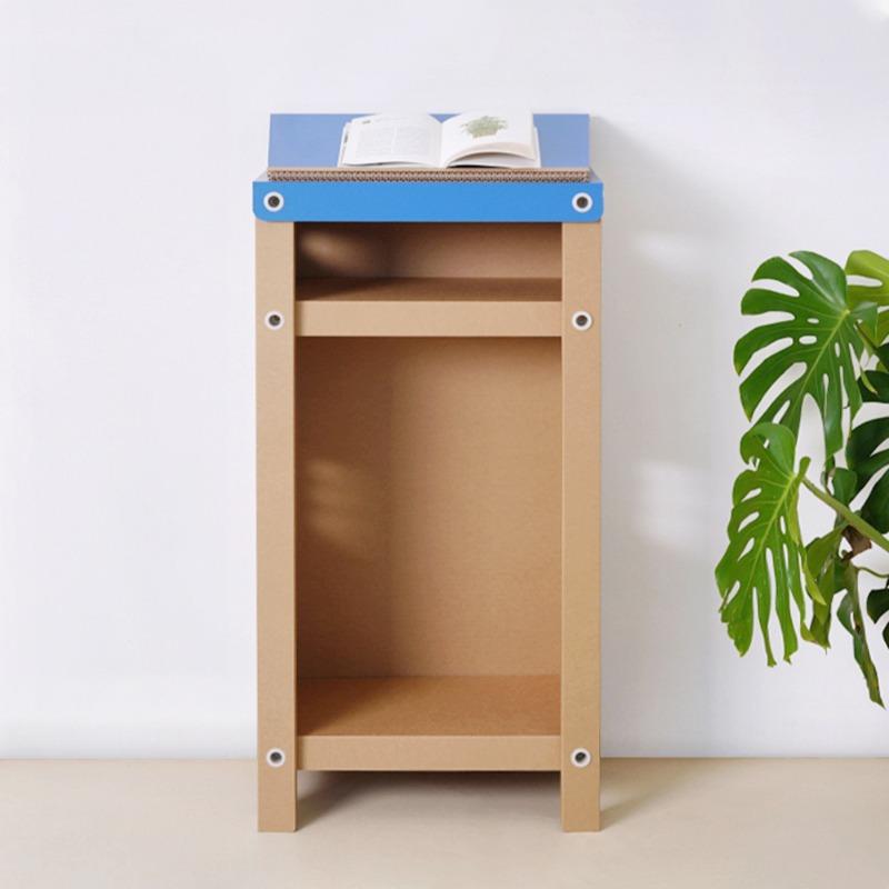 종이책상 스탠딩테이블 서서책상