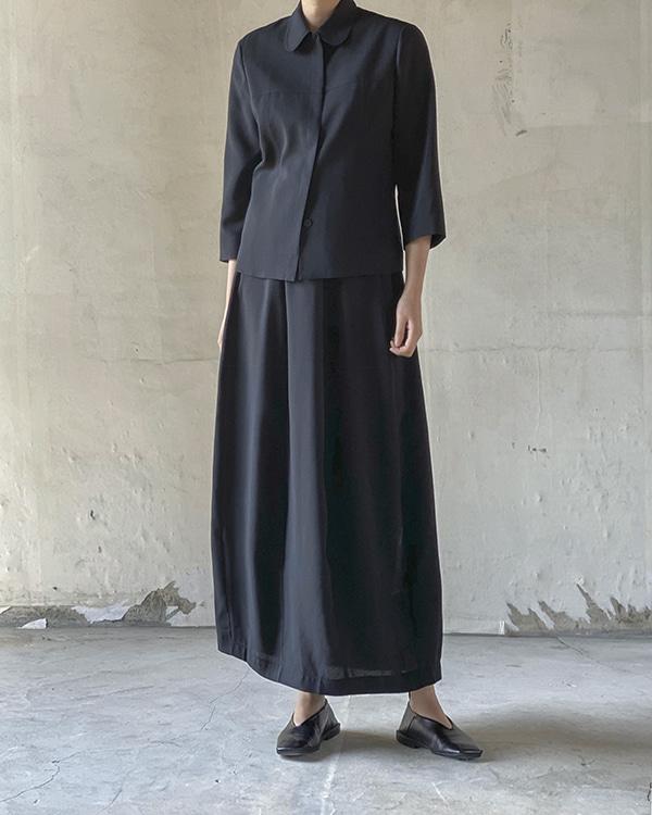 chambray skirt  (open, 단독 주문 시 선발송)