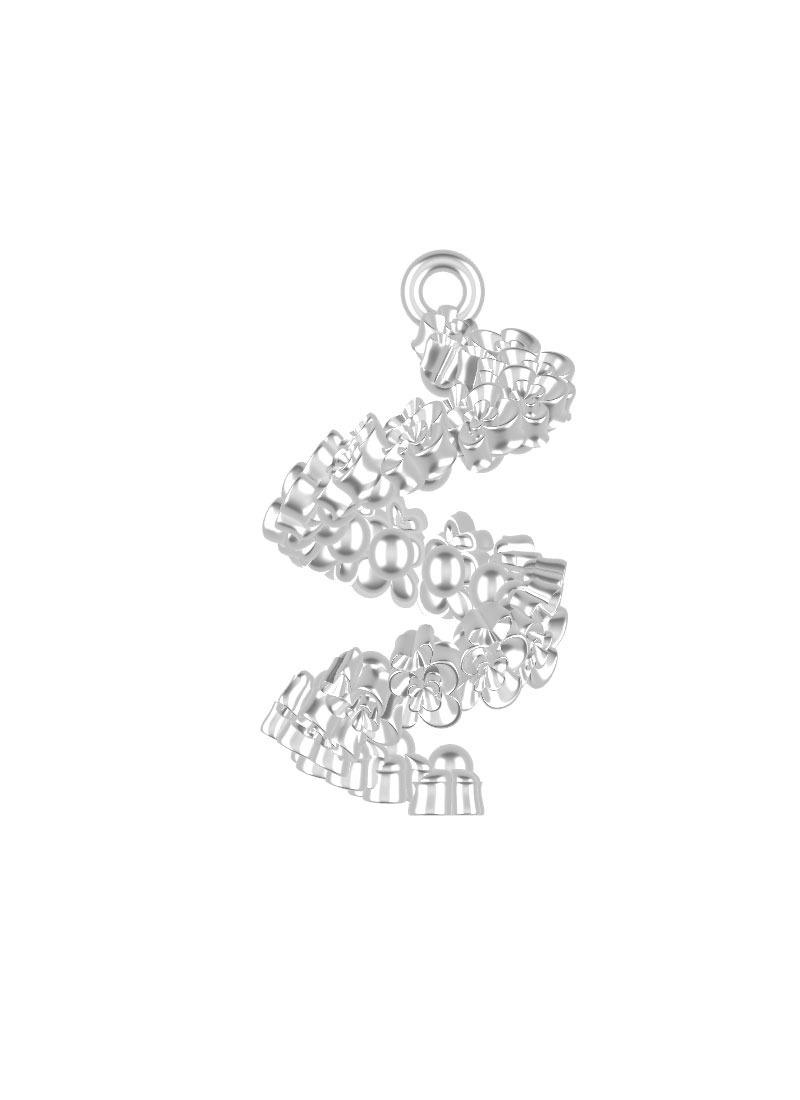 spiral necklace