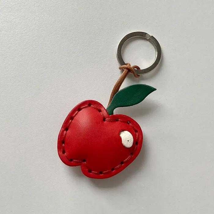 apple leather key holder