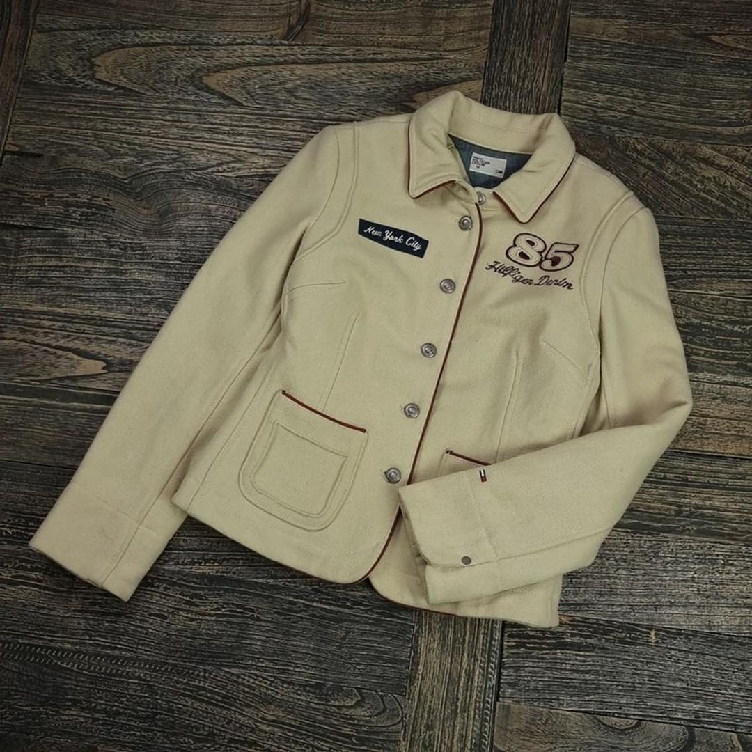 타미힐피거 모직 슬림 바시티 자켓 M16407 | 후루츠패밀리