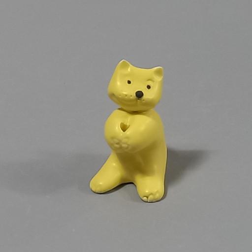 노랑 냥이 기다려 향꽂이