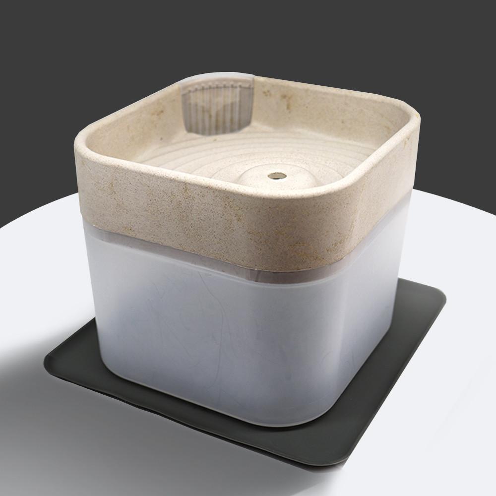 삼공방 물결 급수기 친환경 소재 고양이 강아지 정수기 V2