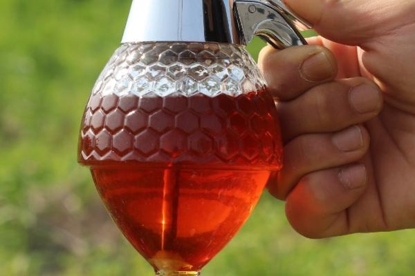 유리 허니 디스펜서 꿀통 200ML