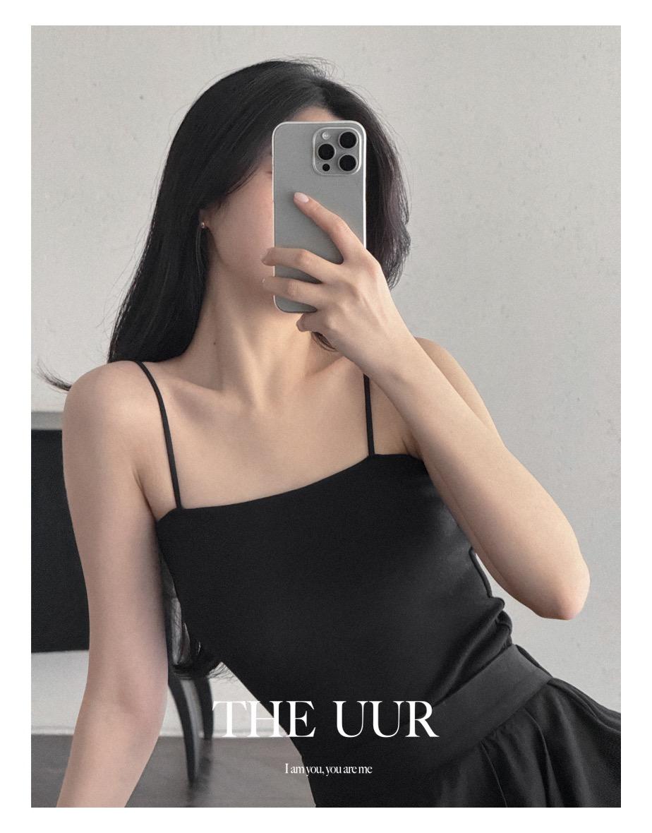 [inner-pads] uur toffee sleeveless [black]
