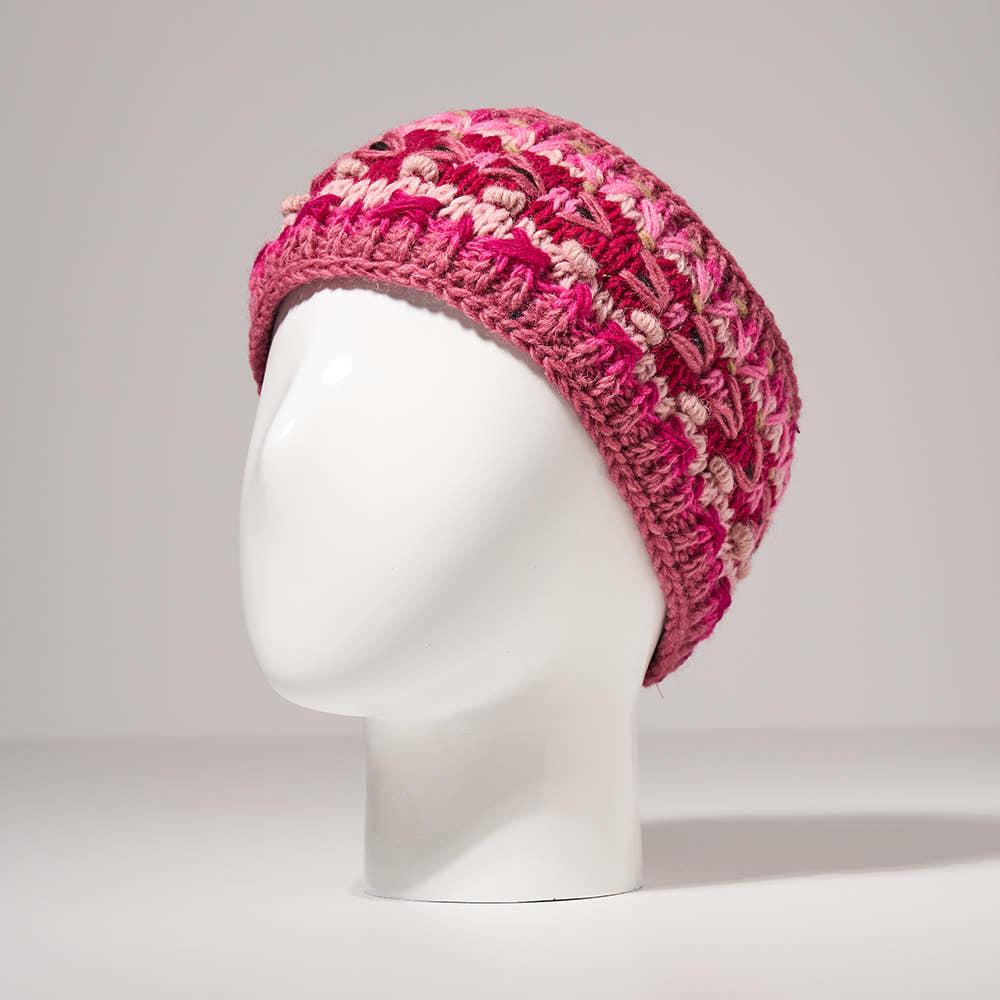 네팔 히말라야 양털 방한 헤드밴드 겨울 귀마개  HB01