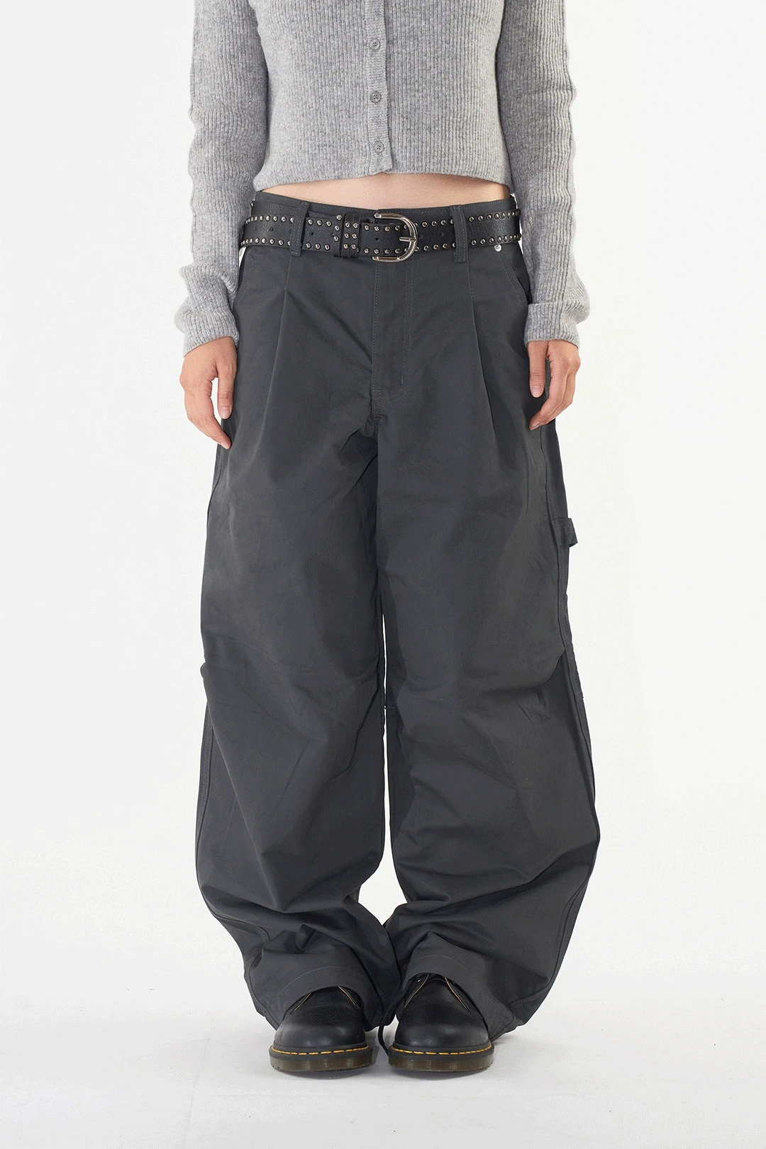 스페이스 피어 와이드 코튼 팬츠