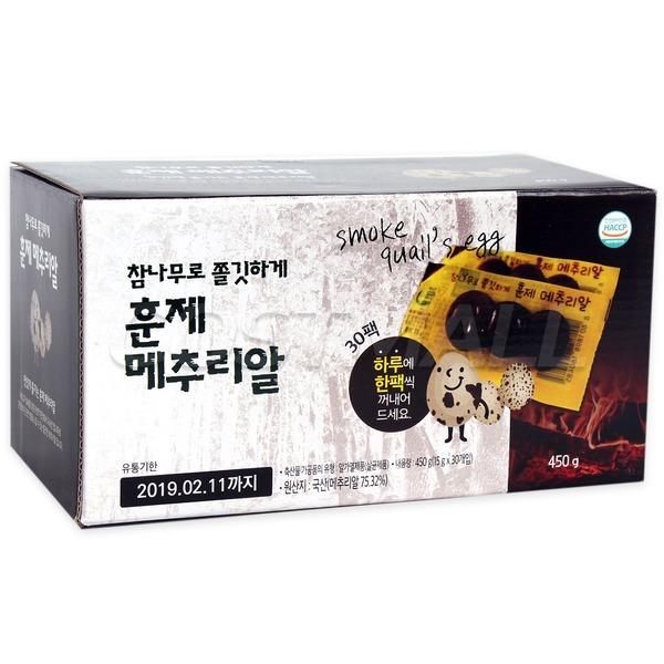 훈제 메추리알 15g x 30개/간식/간편식/코스트코