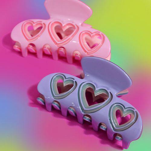 love pong! heart hairpin (2color)