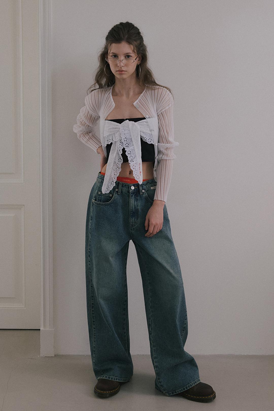 [3/14 PRE-ORDER] VINTAGE WIDE FIT DENIM_VINTAGE BLUE