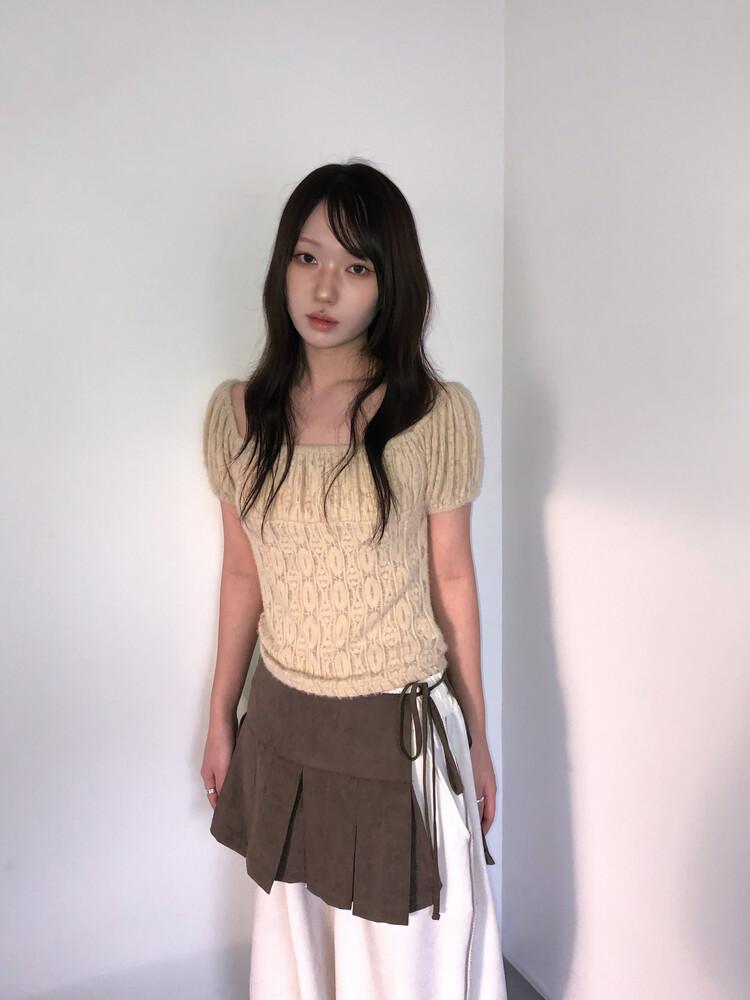 시햅 angora lace t (3color)