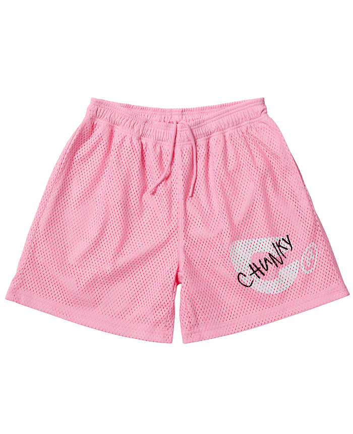 C® LOGO MESH SHORT_pink
