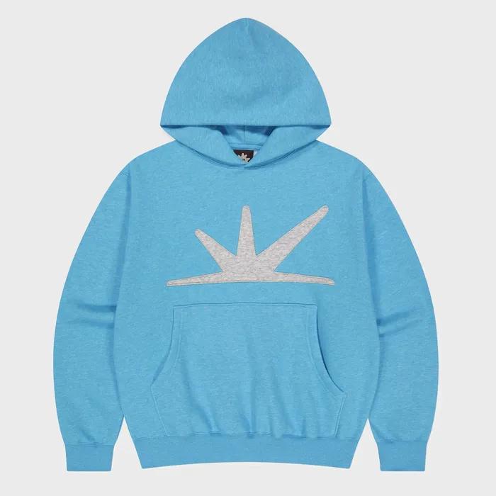 Daybreak Brushed Hoodie Heather Blue