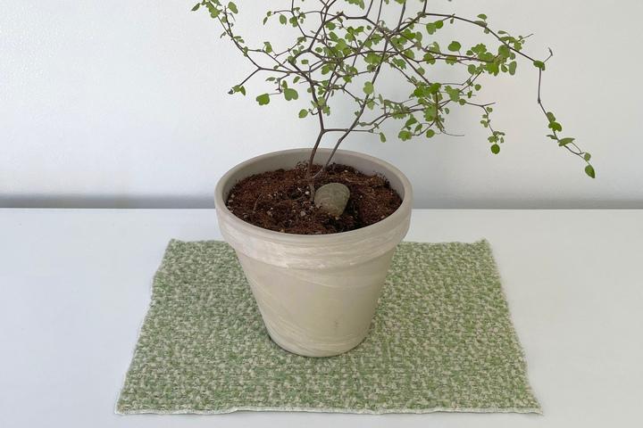 Boucle objet mat - green 오브제 매트