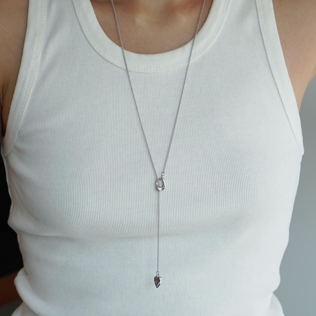 HEART DROP NECKLACE