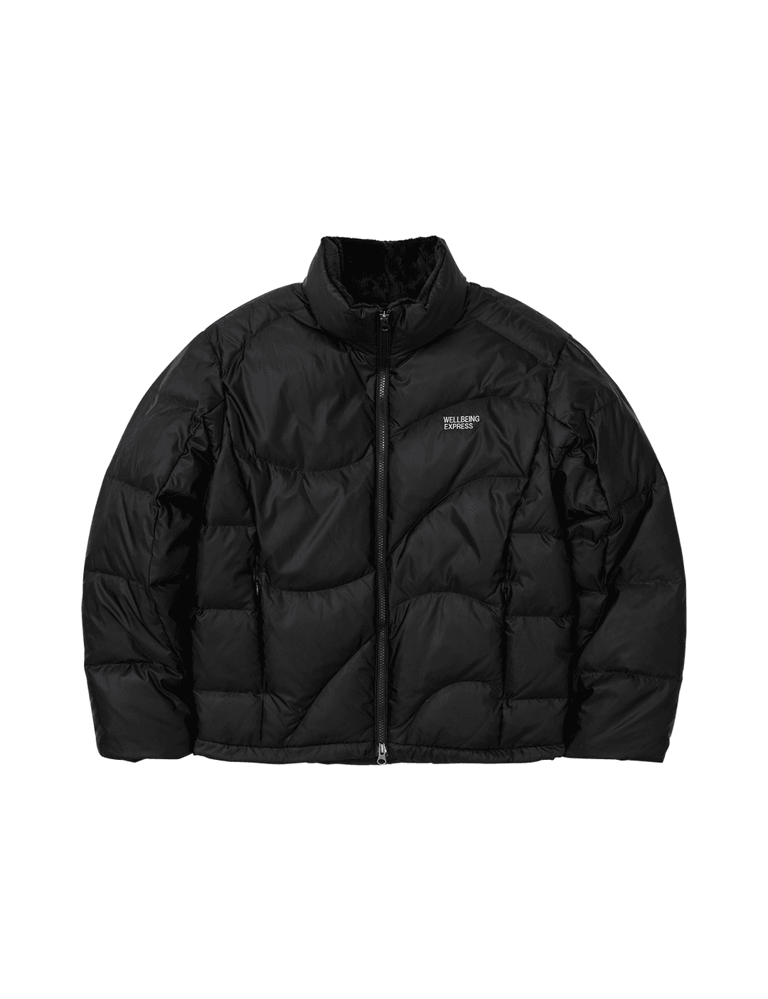 Wave Down Jacket Black