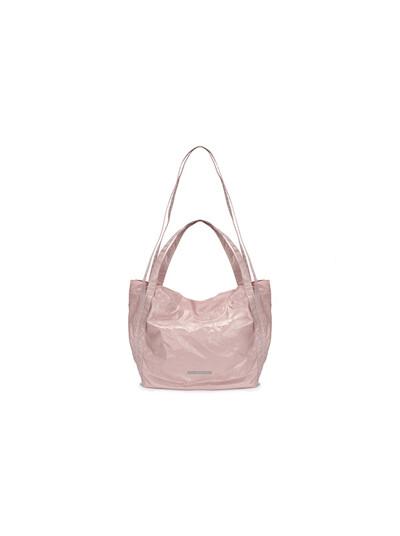 GLOSSY TWO WAY BIG BAG IN PINK