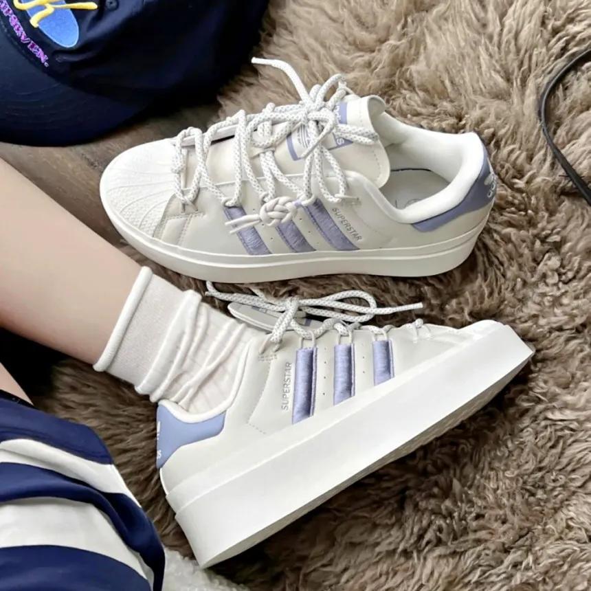 아디다스 슈퍼스타 보네가 우먼스 실버 바이올렛 | 상품 상세 | 크로켓